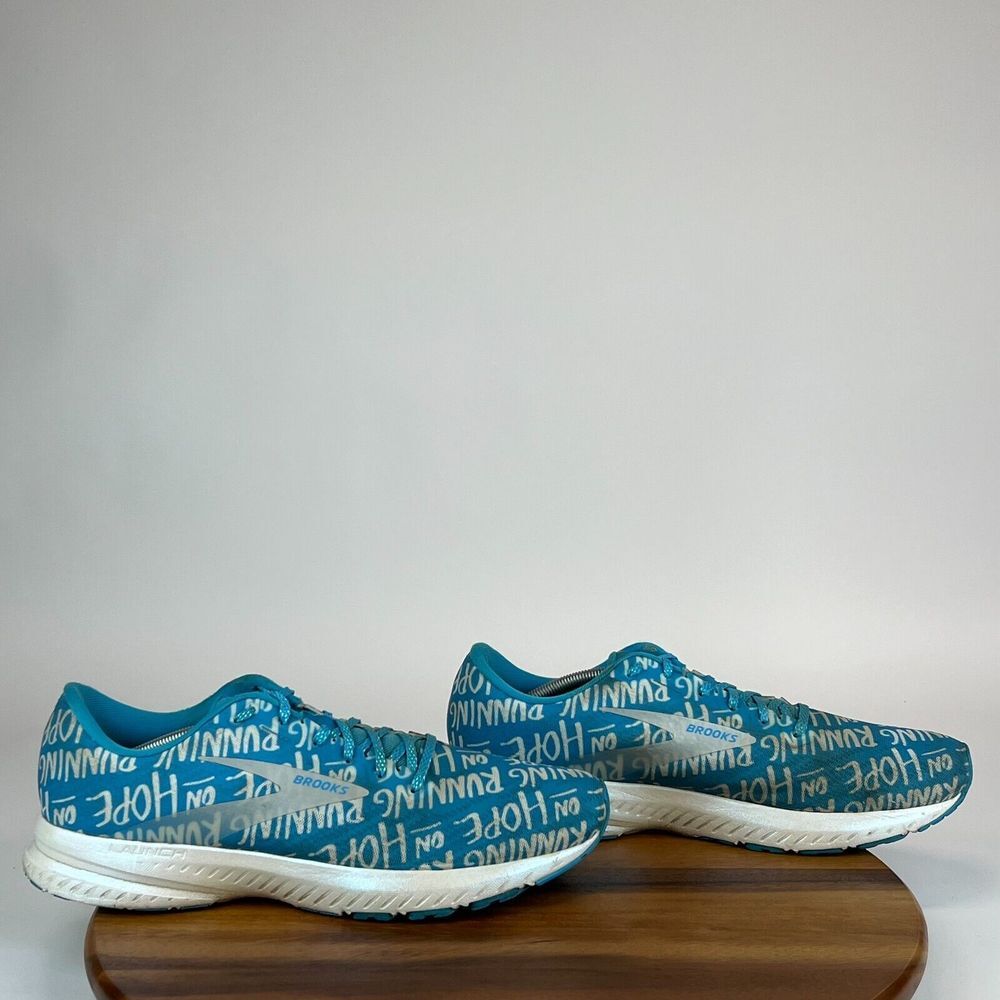 Mens Brooks Launch 7 Blue Brave Like Gabe Running Shoes Sneakers Size 13 D GUC